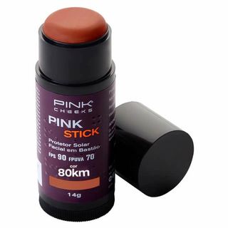 Protetor Solar Facial Com Cor Pink Stick FPS90