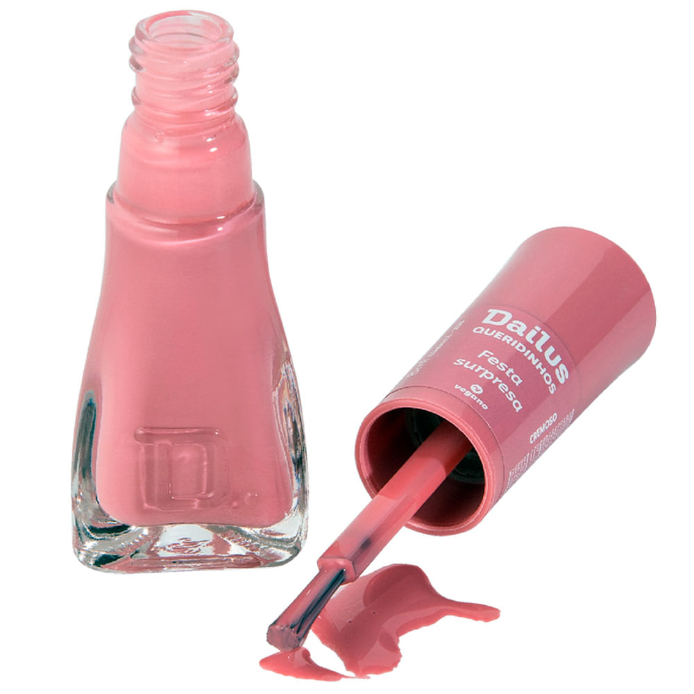Esmalte Cremoso Tons Rosados Dailus