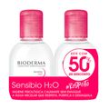 Kit Bioderma H2O Sensibio Água Micelar Calmante com 2 Unidades Kit