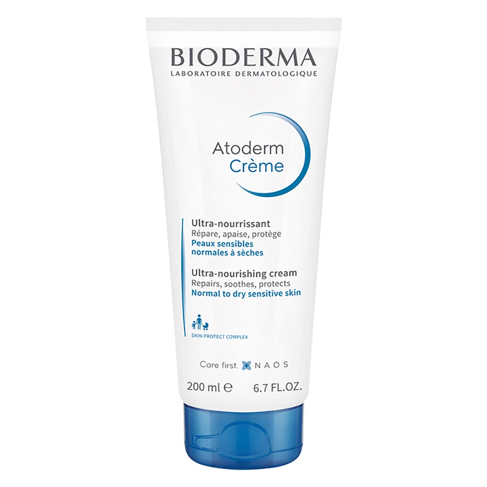 Creme Hidratante Bioderma - Atoderm Crème para Peles Secas - 200ml