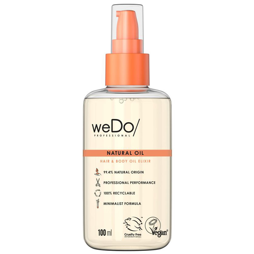 weDo Hair & Body Natural Oil - Óleo Capilar e Corporal - 100ml