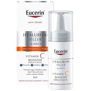 Creme Facial Anti-Idade Eucerin Hyaluron-Filler Vitamin C Booster - 8ml Menor preço em Creme Facial Anti-Idade Eucerin Hyaluron-Filler Vitamin C Booster - 8ml