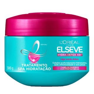 L'Oréal Paris SPA Elseve Hydra-Detox - Creme de Tratamento - 300g Menor preço em L'Oréal Paris SPA Elseve Hydra-Detox - Creme de Tratamento - 300g
