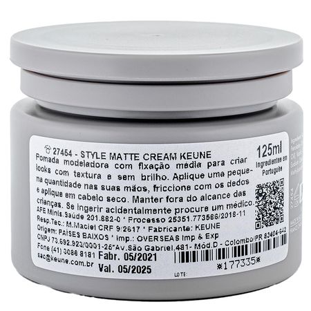 Keune-Style-Matte-Cream-Pomada-Modeladora-125ml--2