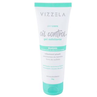Gel Esfoliante Facial Vizzela Oil Control - 75g Menor preço em Gel Esfoliante Facial Vizzela Oil Control - 75g