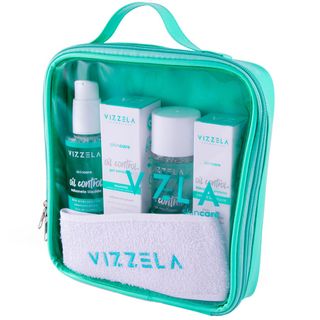 Vizzela Oil Control Kit – Sabonete Líquido + Tônico + Esfoliante + Hidratante + Faixa + Nécessaire Menor preço em Vizzela Oil Control Kit – Sabonete Líquido + Tônico + Esfoliante + Hidratante + Faixa + Nécessaire