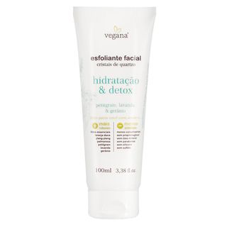 Esfoliante Facial Vegana Hidratação & Detox