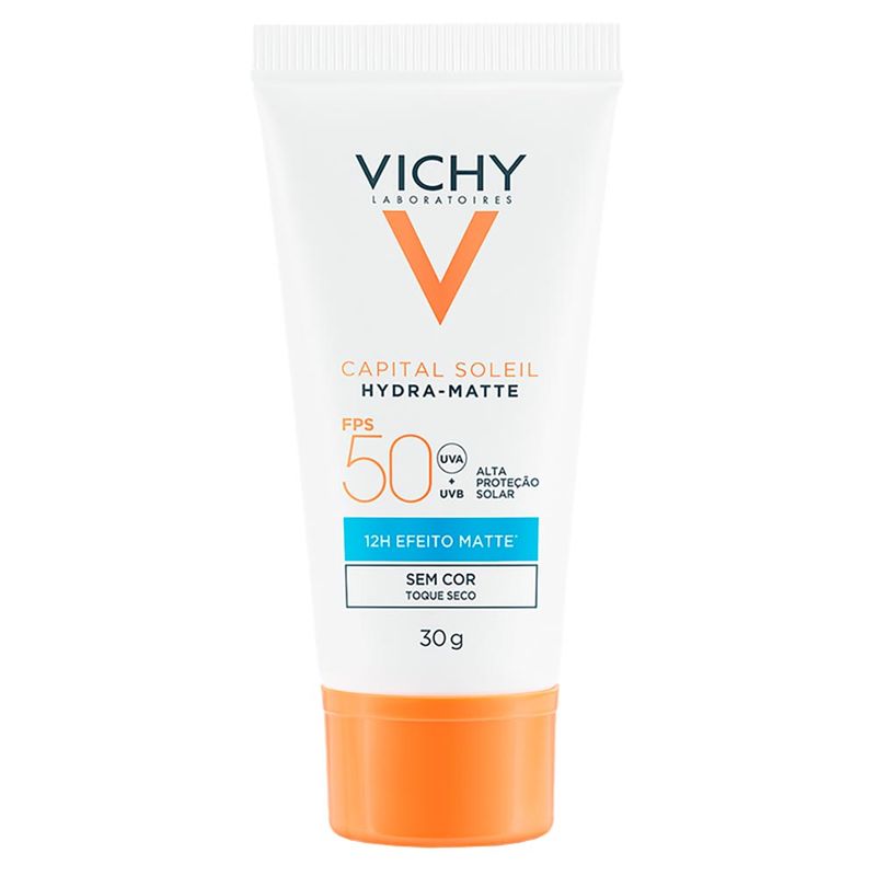 Protetor Solar Hidratante Vichy Capital Soleil Hydra-Matte FPS50 - 30g