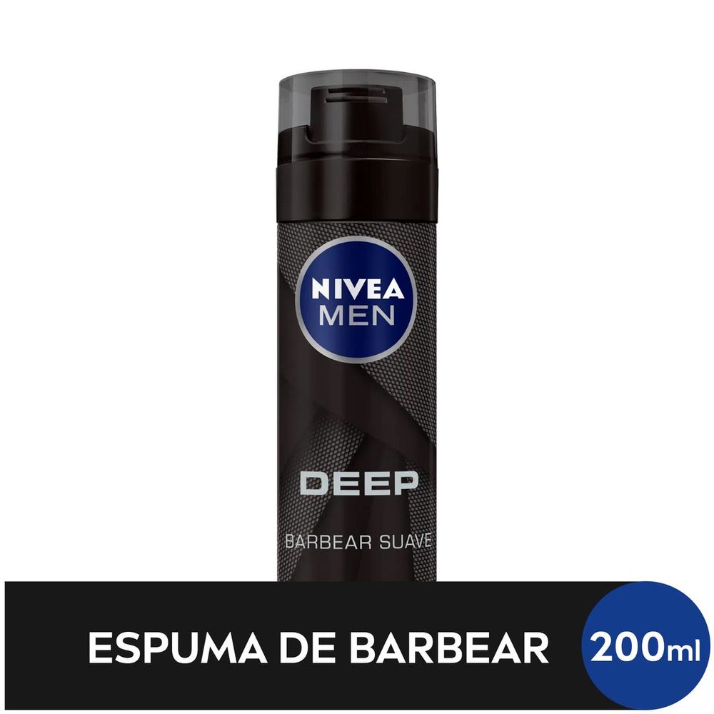 Espuma de Barbear NIVEA MEN Deep Comfort