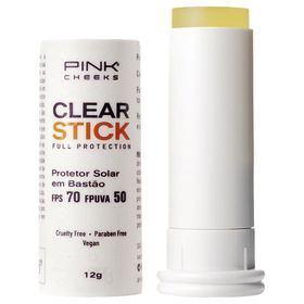 protetor-solar-transparente-fps70-pink-cheeks-clear-stick