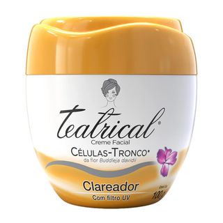 Creme Facial Clareador Teatrical - Células-Tronco - 100g Menor preço em Creme Facial Clareador Teatrical - Células-Tronco - 100g