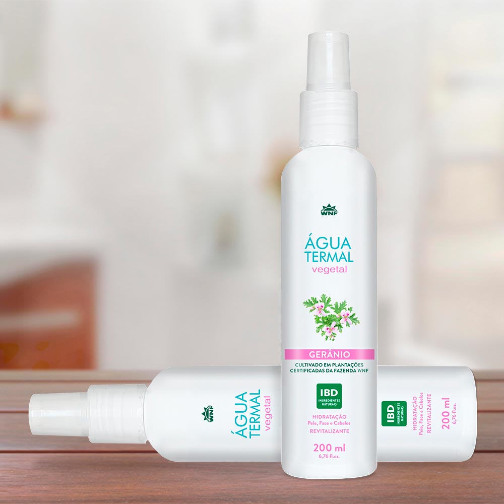 Água Termal Vegetal WFN – Gerânio