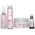 Cadiveu Professional Quartzo Shine by Boca Rosa Hair - Kit Shampoo + Máscara + Leave-in + Sérum Kit