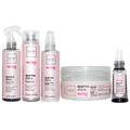 Cadiveu Professional Quartzo Shine by Boca Rosa Hair - Kit Shampoo + Máscara + Fluido + Sérum + Proteína Kit