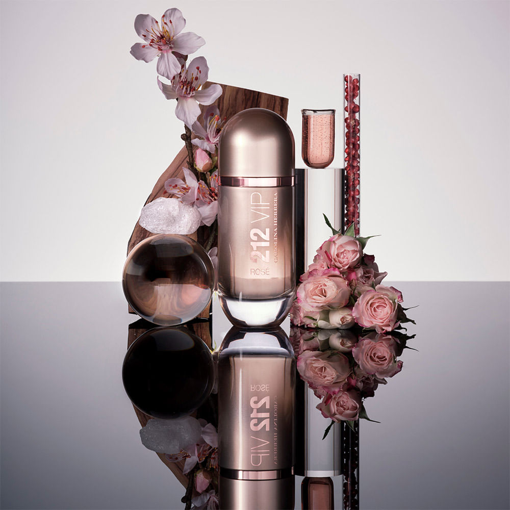 212 VIP Rosé Carolina Herrera Perfume Feminino Época Cosméticos