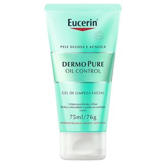 Gel de Limpeza Eucerin – Dermo Pure Oil Control - 75ml Menor preço em Gel de Limpeza Eucerin – Dermo Pure Oil Control - 75ml