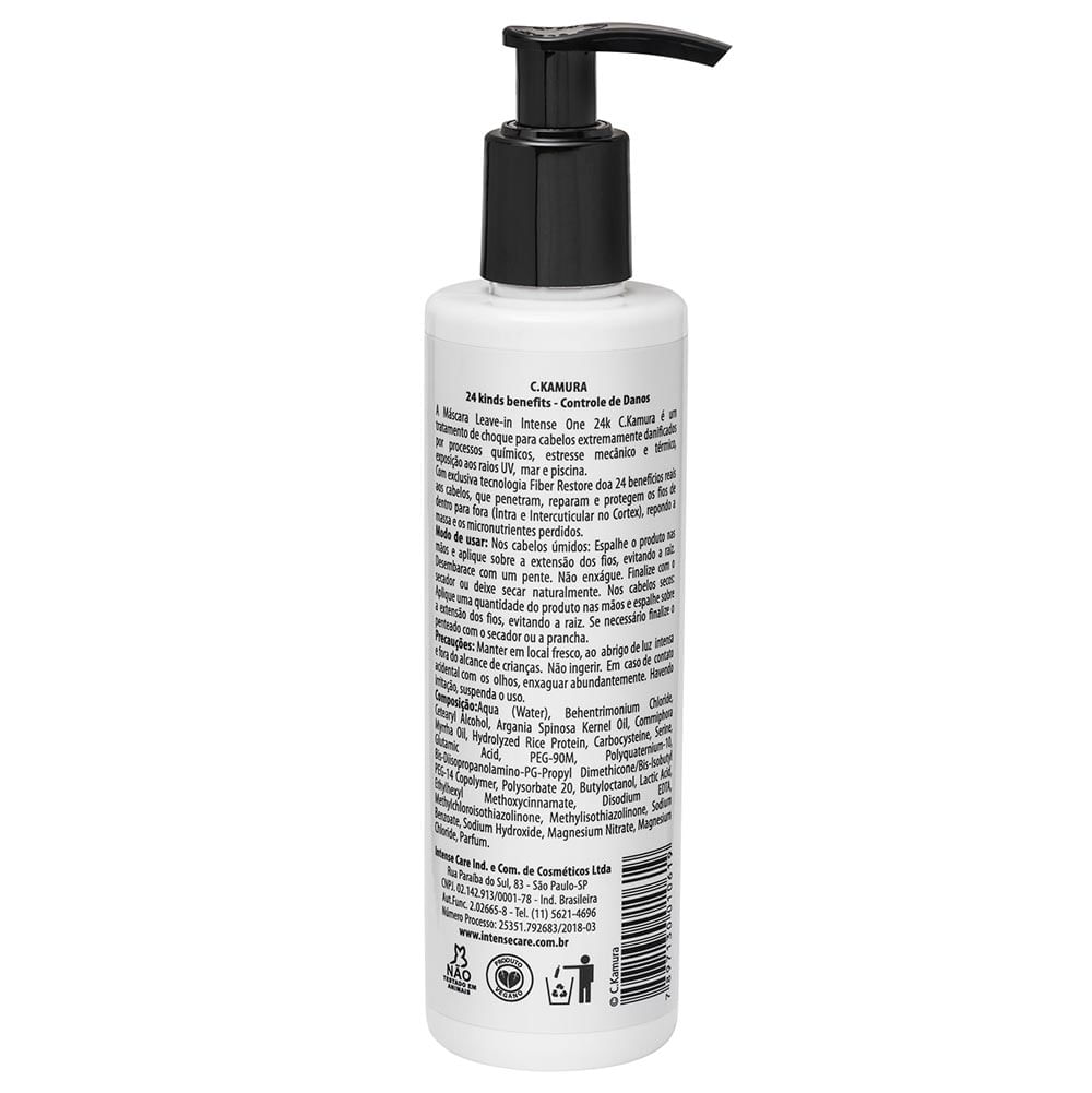 C.Kamura Intense One 24k Controle de Danos – Leave In