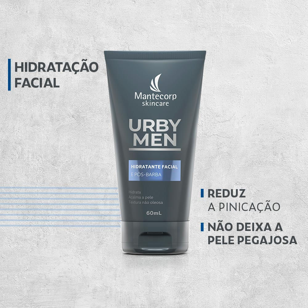Hidratante Pós Barba Mantecorp Skincare Urby Men