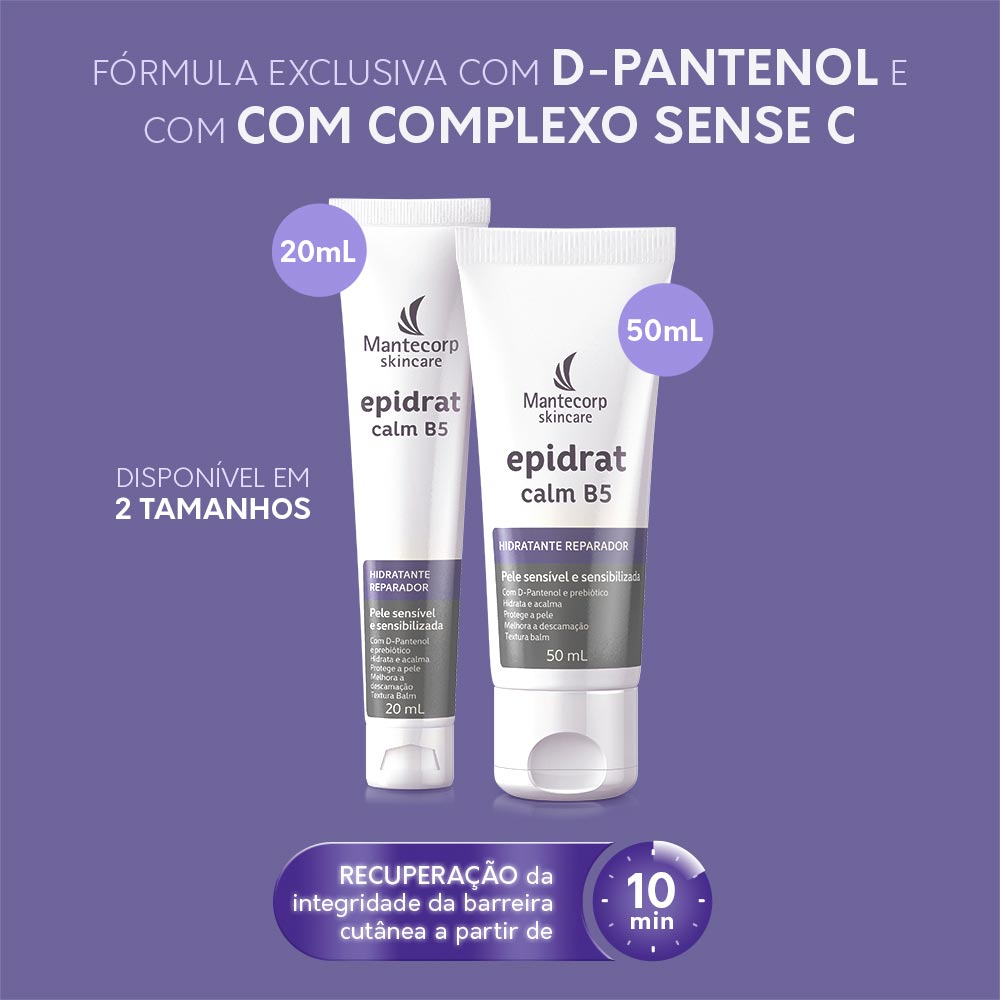 Hidratante Epidrat Calm B5 Mantecorp Skincare