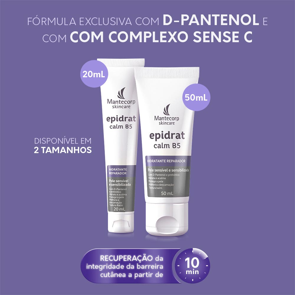 Hidratante Epidrat Calm B5 Mantecorp Skincare