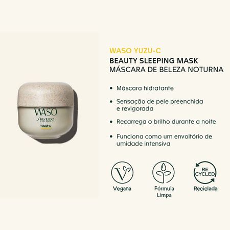 Máscara-Hidratante-Shiseido---Waso-Yuzu-C-Beauty-Sleeping-Mask-50ml--3