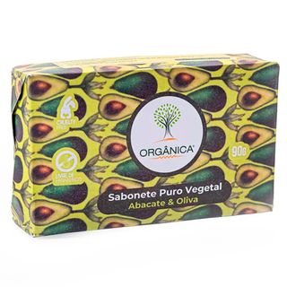 Sabonete Em Barra Vegetal Orgânica Abacate e Oliva