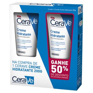 Cerave Kit – 2x Cremes Hidratantes Menor preço em Cerave Kit – 2x Cremes Hidratantes