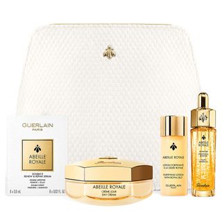 Guerlain Abeille Royalle Kit – Óleo Rejuvenescedor – Loção Fortificante + Creme Diurno + Double Sérum Menor preço em Guerlain Abeille Royalle Kit – Óleo Rejuvenescedor – Loção Fortificante + Creme Diurno + Double Sérum