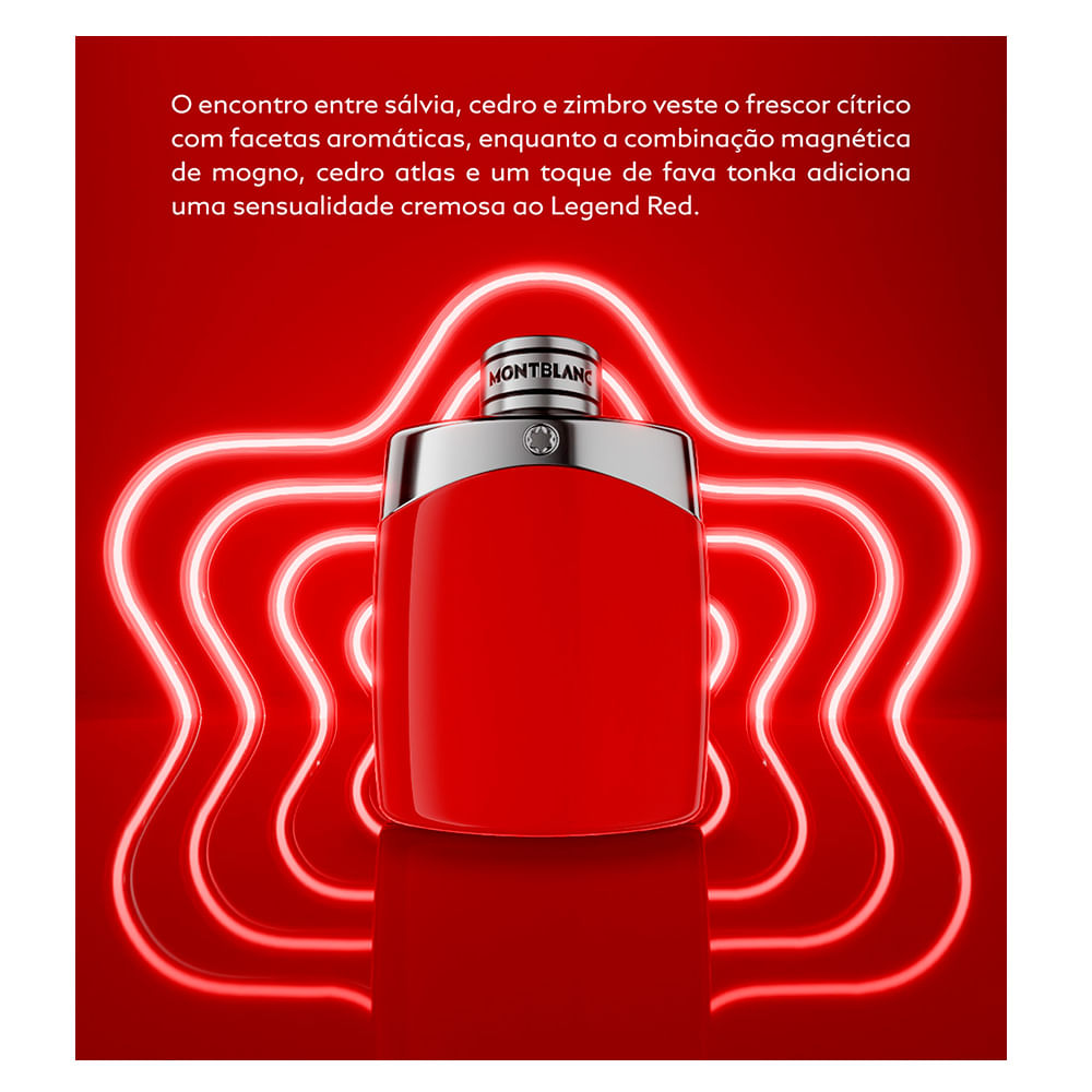 Legend Red Montblanc – Perfume Masculino – Eau de Parfum