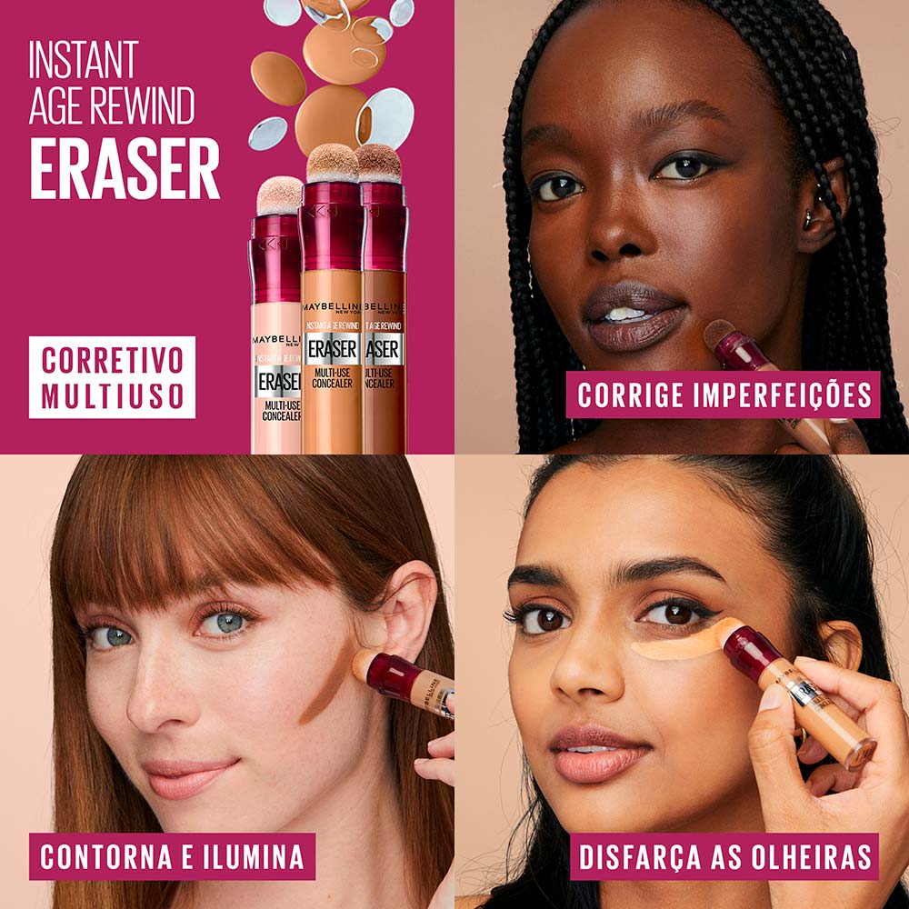 Corretivo Líquido Maybelline Eraser Instant Age Rewind