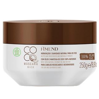 Amend Coco - Máscara Capilar - 250g Menor preço em Amend Coco - Máscara Capilar - 250g