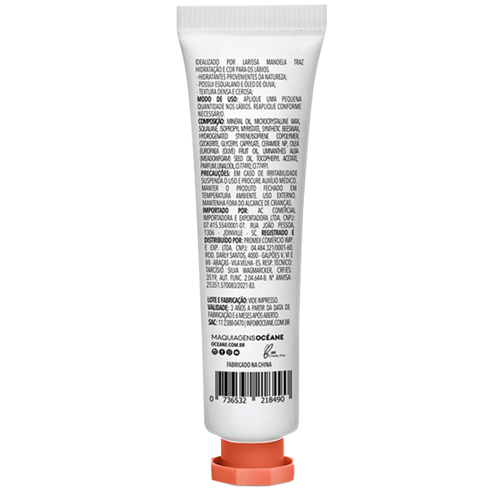 Hidratante Labial Larissa Manoela by Océane Skin Balm