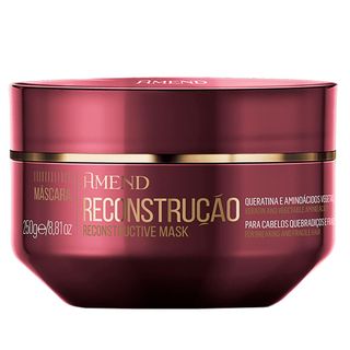 Amend Reconstrução Máscara Capilar - 250g Menor preço em Amend Reconstrução Máscara Capilar - 250g