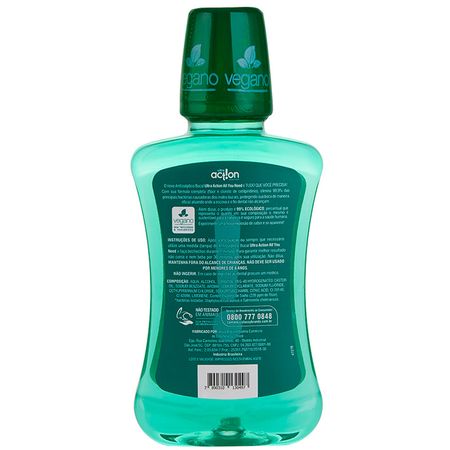 Antisséptico-Bucal-Com-Flúor-Ultra-Action-Menta-Amazon-Herbal-250ml--2
