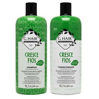 G.Hair Cresce Fios Kit - Shampoo + Condicionador Menor preço em G.Hair Cresce Fios Kit - Shampoo + Condicionador