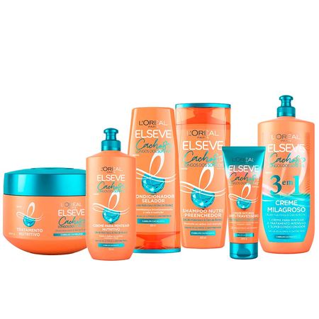 Elseve-Cachos-Longos-dos-Sonhos-Kit---Shampoo-+-Condicionador-+-Creme-Noturno-+-Creme-3-em-1-+-Creme-de-Tratamento-e-Creme-de-Pentear-Kit--1