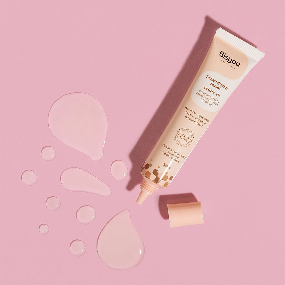 Gel Preenchedor Facial Bisyou para linhas finas e rugas