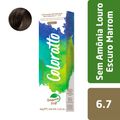 Coloração Permanente Coloratto Color Tons Escuros Louro Escuro Marrom 67
