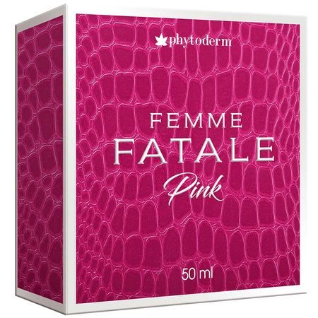 Femme Fatale Pink Phytoderm Perfume Feminino Deo Colônia - 50ml