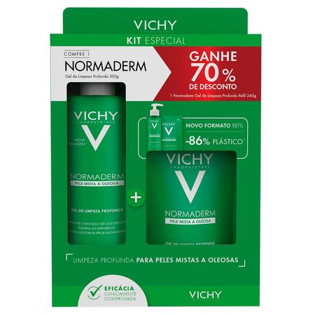 Vichy-Normaderm-Kit---Gel-de-Limeza-Profunda-+-Gel-de-Limpeza-Profunda-Refil-Kit--1