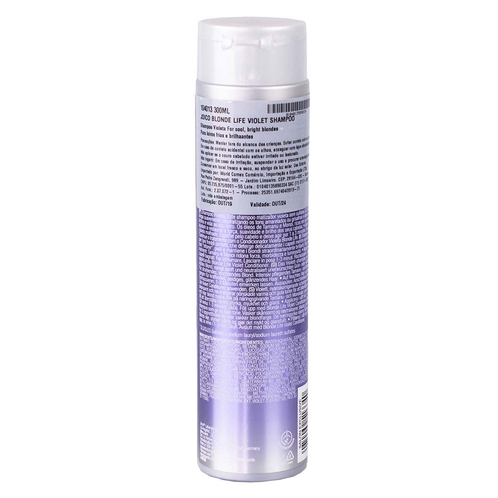 Joico Blonde Life Violet Shampoo para Cabelos Loiros