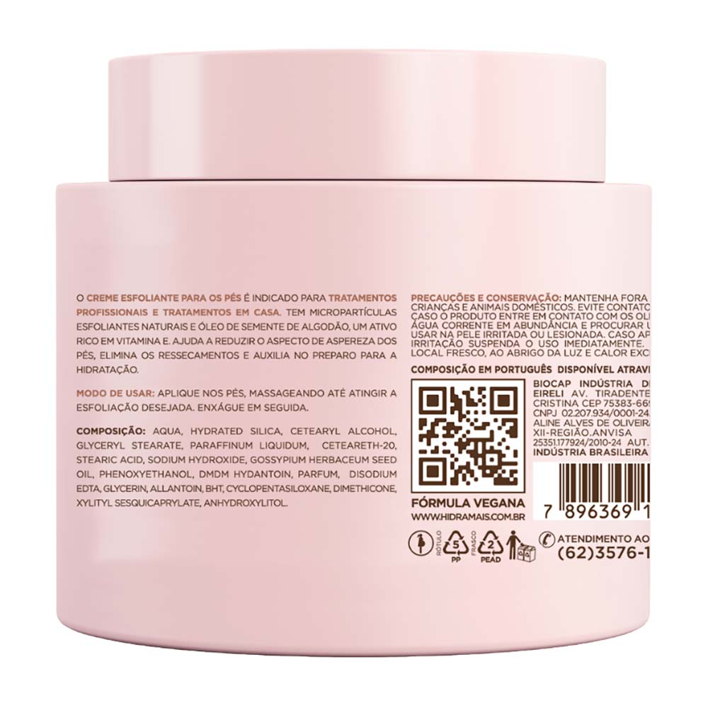 Creme Esfoliante Para os Pés Hidramais