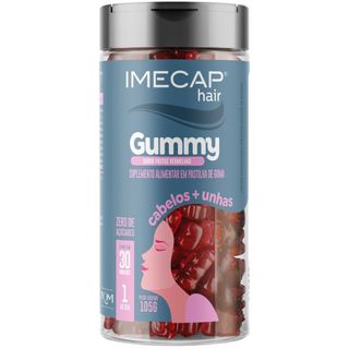 Suplemento Alimentar Imecap Hair Gummy - 30Caps Menor preço em Suplemento Alimentar Imecap Hair Gummy - 30Caps