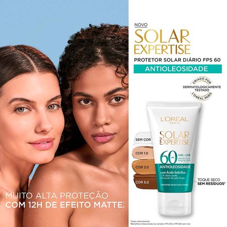 Protetor-Solar-Facial-L'Oréal-Paris-Solar-Expertise-Antioleosidade-Fps60-Clara--6