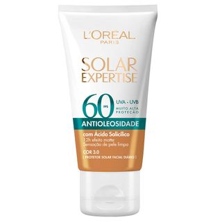 Protetor Solar Facial L'oréal Paris Solar Expertise Antioleosidade Fps60 Média