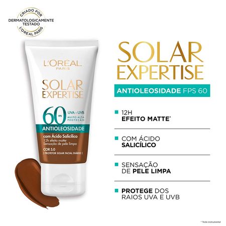 Protetor-Solar-Facial-L'Oréal-Paris-Solar-Expertise-Antioleosidade-Fps60-Negra--4