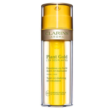 Emulsão-em-Óleo-Nutri-Revitalizante-Clarins-Plant-Gold-35ml--1