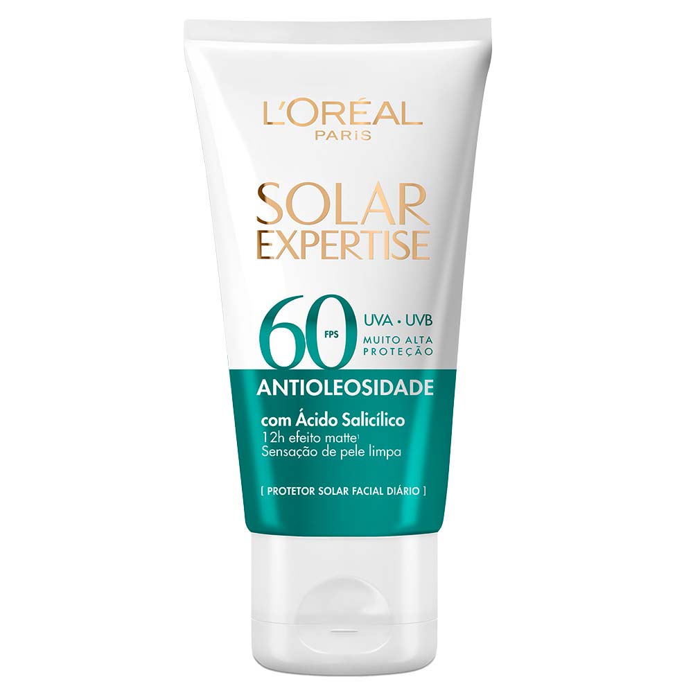Protetor Solar Facial L'Oréal Paris Solar Expertise Antioleosidade FPS60