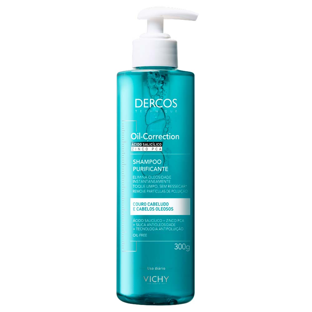 Vichy Dercos Oil-Correction Shampoo Purificante 300g