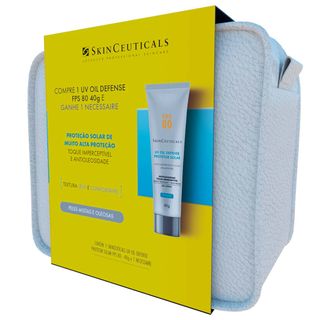 SkinCeuticals Kit – Protetor Solar UV Oil Defense FPS80 + Necessaire Menor preço em SkinCeuticals Kit – Protetor Solar UV Oil Defense FPS80 + Necessaire